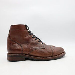 Thursday Boot Company Everyday Captain Leather Boots Men's Size 8 Brown Leather